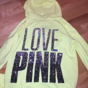 Victoria's Secret PINK zip up hoodie