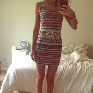 Aztec Bodycon Dress ♡