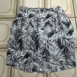 Black and white skirt