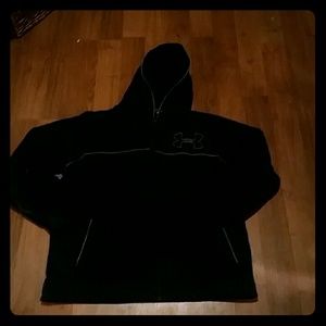 Like new, Mens 2XL Under Armour Zip up Hoodie