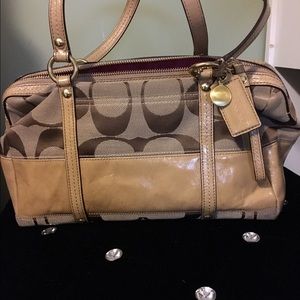 Authentic medium size coach purse