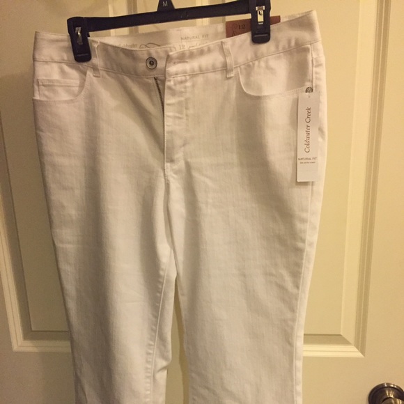 NWT white jeans
