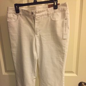 NWT white jeans