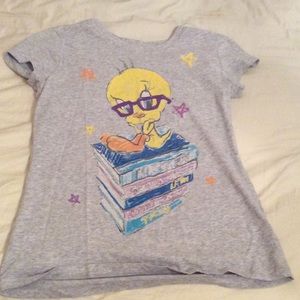 WB Nerdy Tweety Bird T-shirt