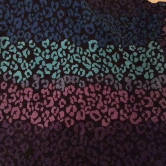 Op Ombré Cheetah Print Racerback Tank Top - Picture 4 of 4