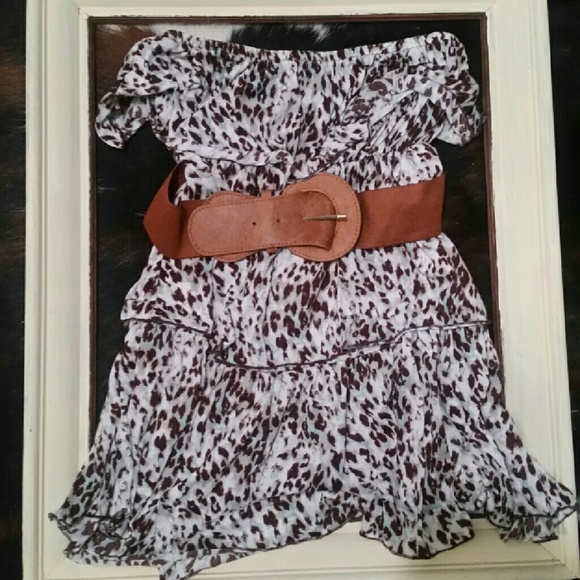 ☆Strapless Leopard Top☆