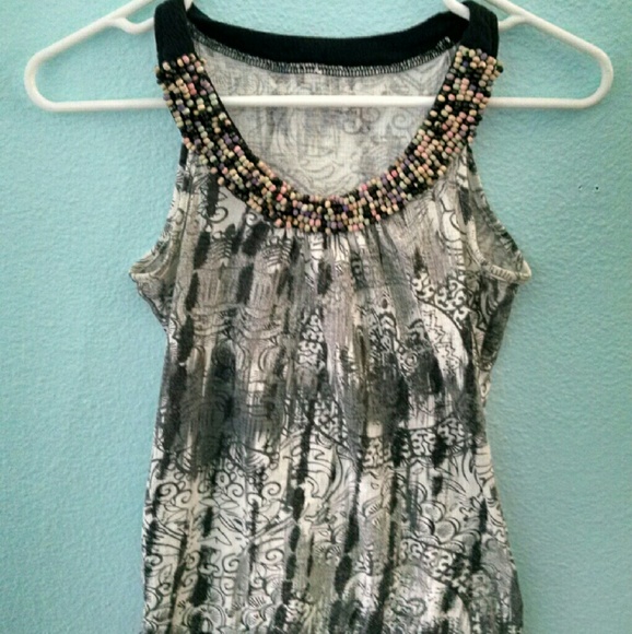 Beaded Tank top