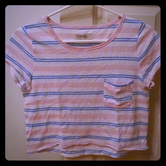 Stripped crop top