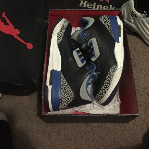 Air Jordan III "Sport Blue" (2014) - Picture 1 of 4