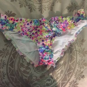 NWOT multicolored Victoria's Secret bikini bottom