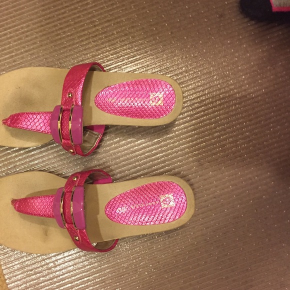 Anne Klein I flex sandals, size 8