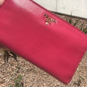 Prada Pink Wallet