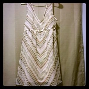 Cute sundress with peek a boo back
