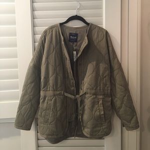 ✨Brand New✨Madewell Quilter Cotton-Twill Jacket