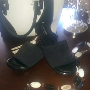 Comfort Plus black w/spandex support