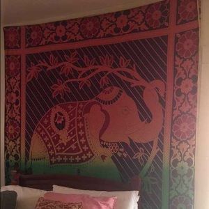 Urban outfitters elephant tapestry large