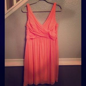 David's Bridal tea length bridesmaids dress