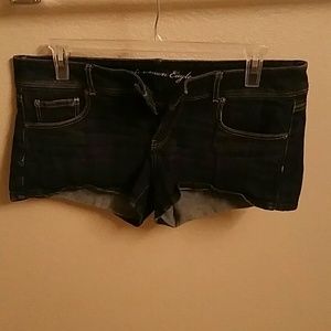 AE dark Jean shorts