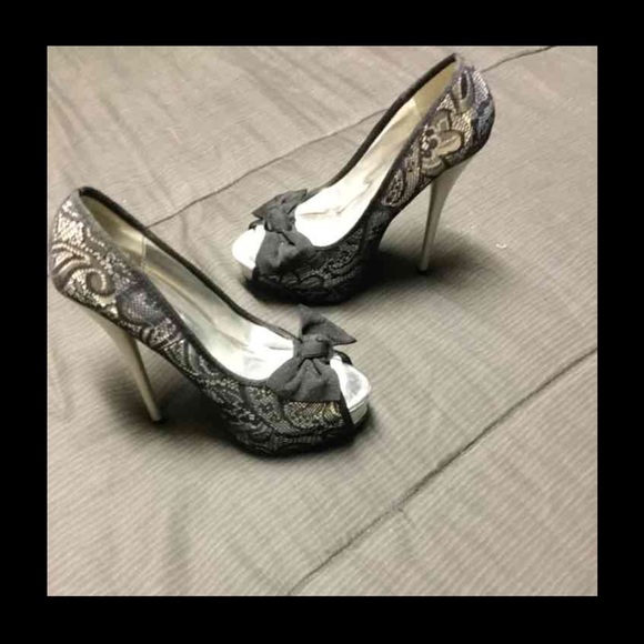 Lace High Heels