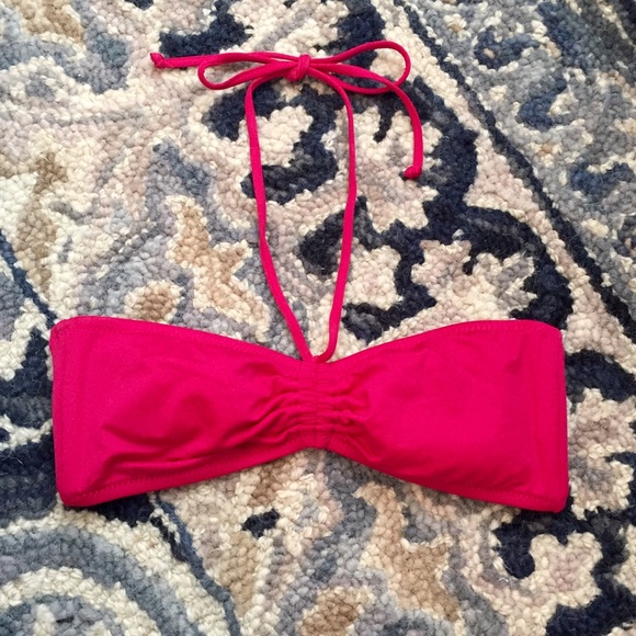 Pink Mossimo Bandeau Bikini Top