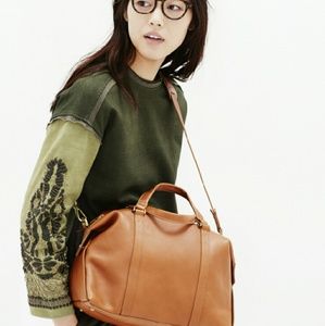 Madewell Leather Glasgow Satchel