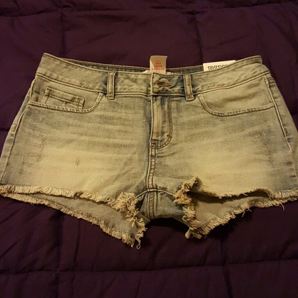 NWT PINK cut off shorts