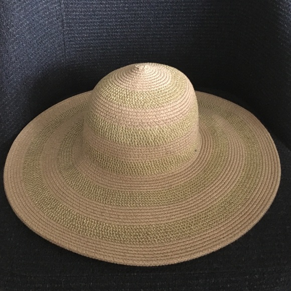 Magid hats Accessories - Tan & Gold Straw Sun Hat