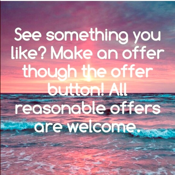 All reasonable offers welcome 😊