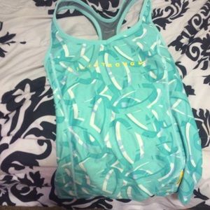 Nike womens live strong tank top