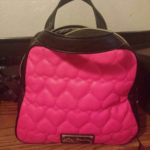 Betsey Johnson heart tote