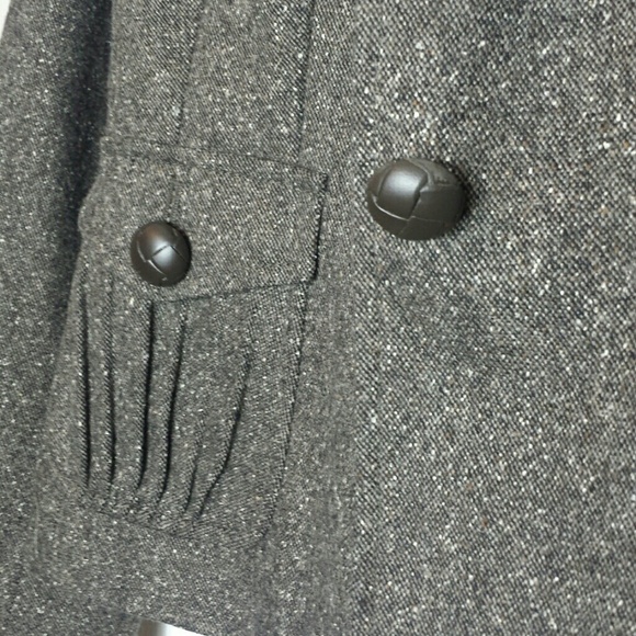 Ann Taylor Petites Tweed Blazer with elbow patches - Picture 3 of 4