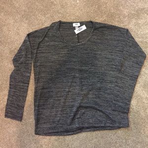 Marled Gray Sweater - Size Small