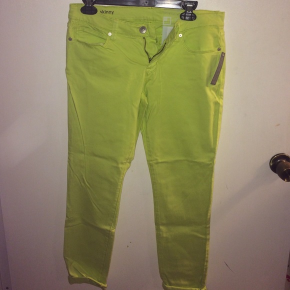 JC Penny Green Skinny Jeans