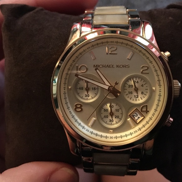 Gold Michael Kors watch