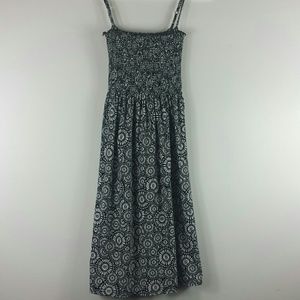 Ann Taylor Loft Sun Dress (black and white)