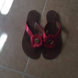 Tory Burch pink sandals