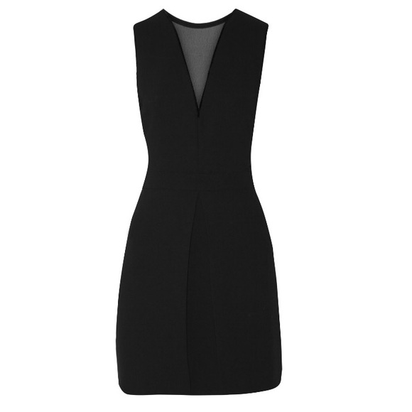 sandro black dress