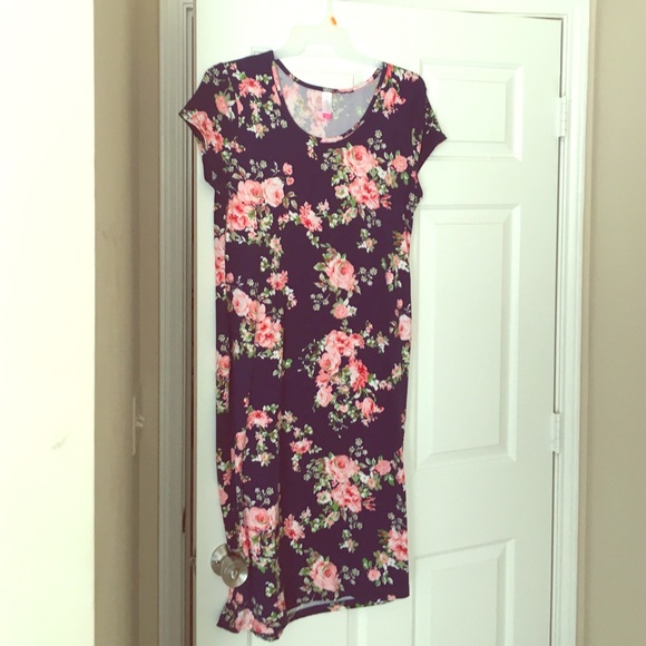 Floral fitted dress