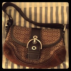 Coach shoulder purse