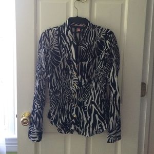 Lilly Pulitzer button down shirt