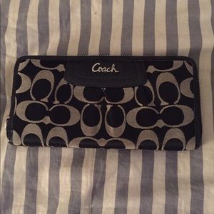 Black Coach wallet
