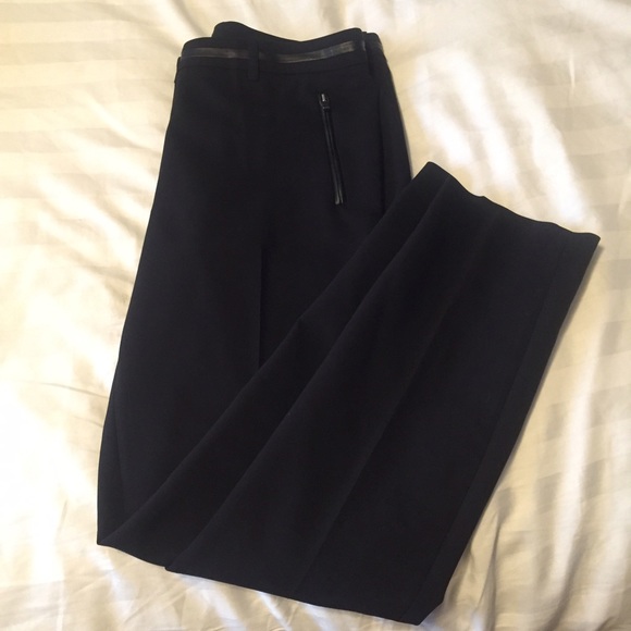 H&M strait cut black dress pants.