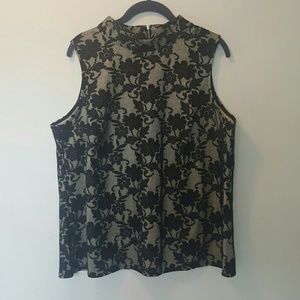 Simply Be lace high neck sleeveless top 16 US