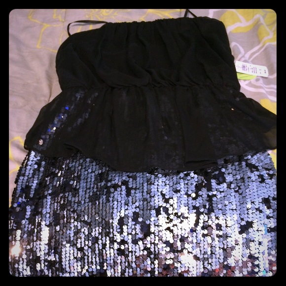 Nwt sequin skirt dress