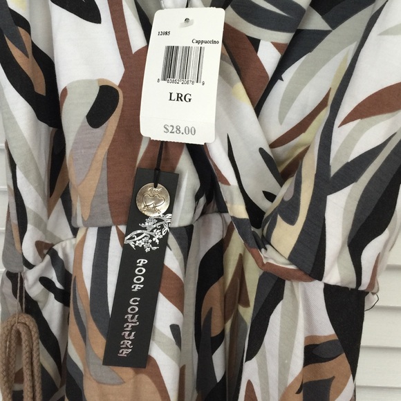 White, Black, Brown Romper - Picture 3 of 4