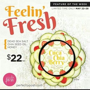 Cuca chia berry body scrub