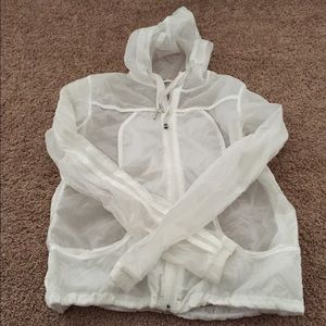Lululemon white jacket