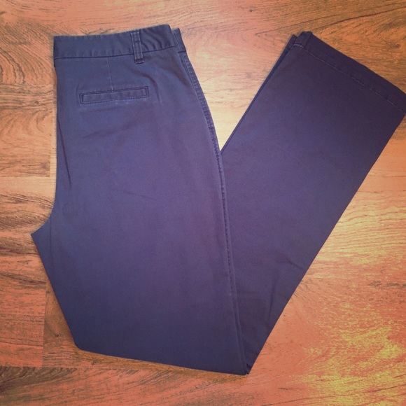 Dark grey straight leg trouser