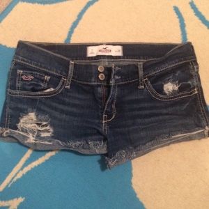 Hollister Distressed Jean Shorts