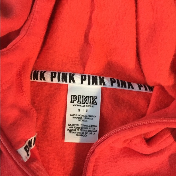 PINK Hoodie half zip! - Picture 2 of 2